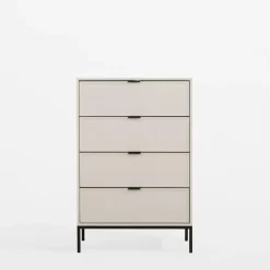 Komoda z szufladami kaszmirowa CARMEN