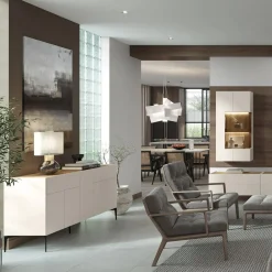 Komoda z szufladami kaszmirowa SKY45