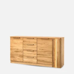 Komoda z szufladami z oświetleniem LONDON