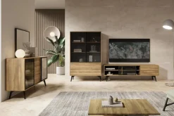 Komoda z witryną SLIDE