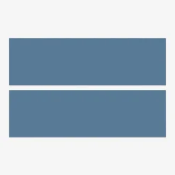 Komplet 2 cokołów BASIC PLUS z uszczelką i 2 narożnikami BP/CB2X50/15 alby blue