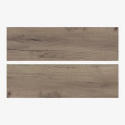 Komplet 2 cokołów BASIC PLUS z uszczelką i 2 narożnikami BP/CB2X50/15 dark rockfort hickory