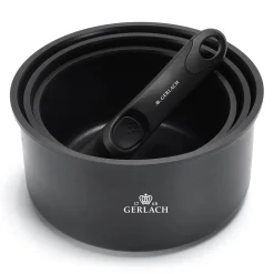 Komplet 3 garnków z odpinaną rączką GERLACH SMART