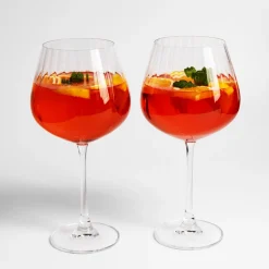 Komplet 2 kieliszków do czerwonego wina COLUMBA OPTIC 640 ml