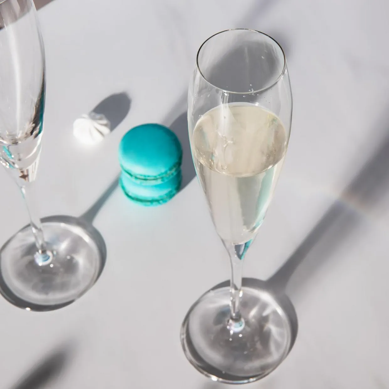 Komplet 4 kieliszków do szampana PERLA 170 ml