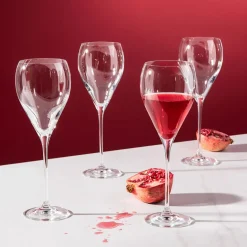 Komplet 4 kieliszków do wina PERLA 480 ml