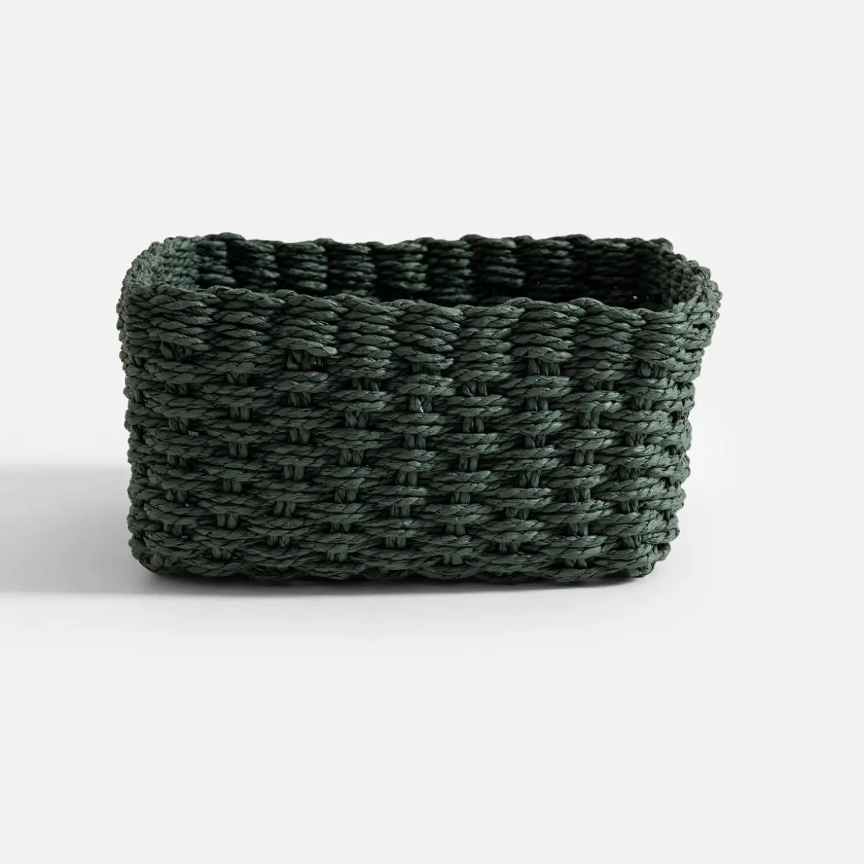 Komplet 3 koszy do przechowywania, zielony