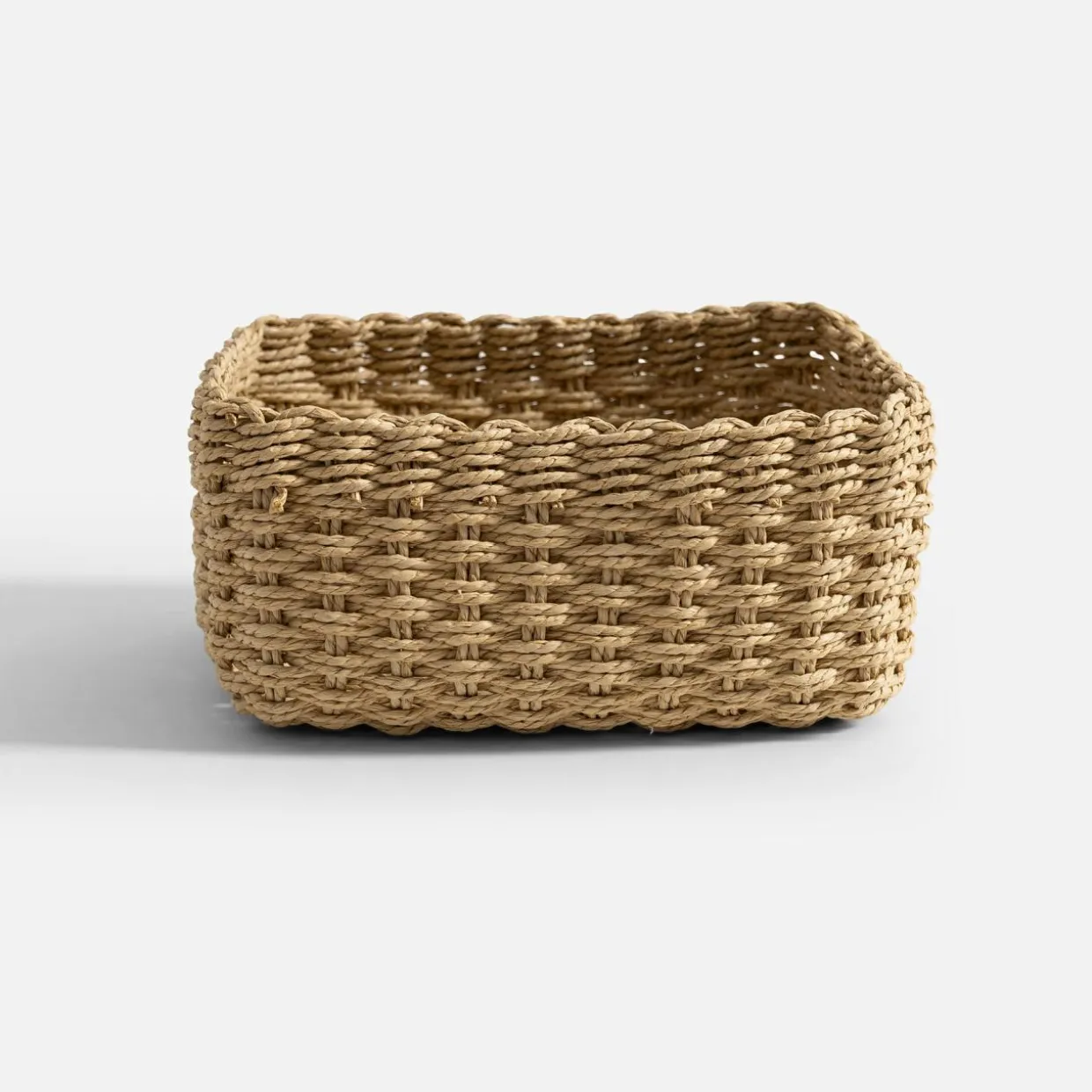 Komplet 3 koszy plecionych do przechowywania