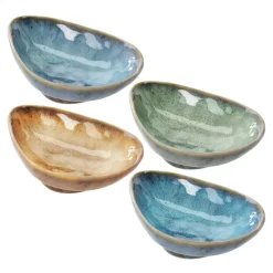 Komplet 4 misek ceramicznych 9x2.5 cm