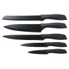 Komplet 5 noży kuchennych czarne