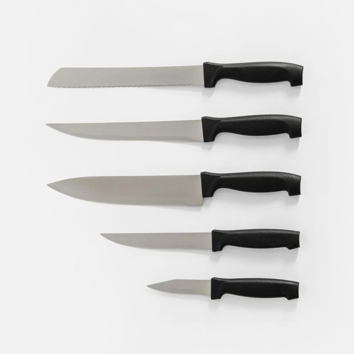 Komplet 5 noży w bloku HEBSIE