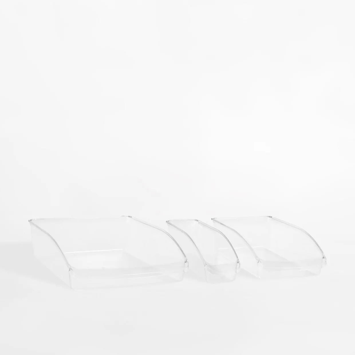 Komplet 3 organizerów do lodówki