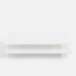 Komplet 2 półek do szafy 2-drzwiowej BEN biały