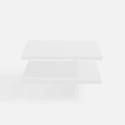 Komplet 2 półek do szafy 1-drzwiowej BEN biały