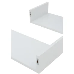 Komplet 3 półek TRIO biały