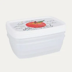 Komplet 3 pojemników do żywności 600 ml MIX