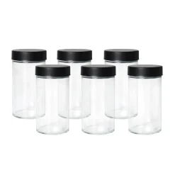 Komplet 6 pojemników na przyprawy 90 ml