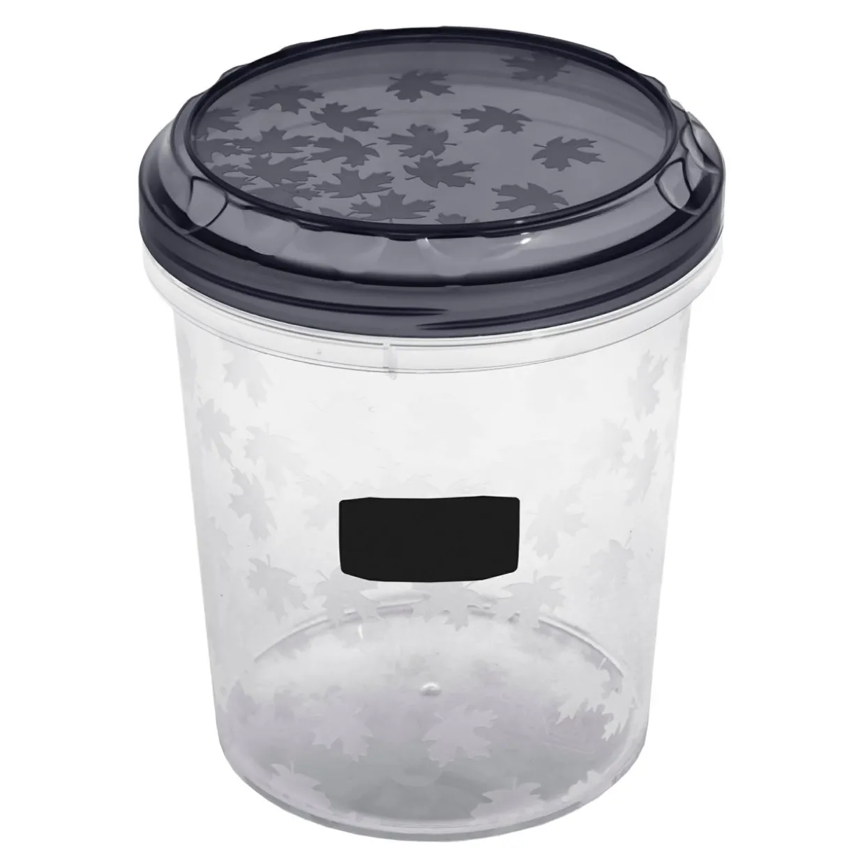 Komplet 3 pojemników RUKOLA z etykietkami tablicowymi