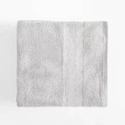 Komplet 2 ręczników srebrny/stalowy BLINK