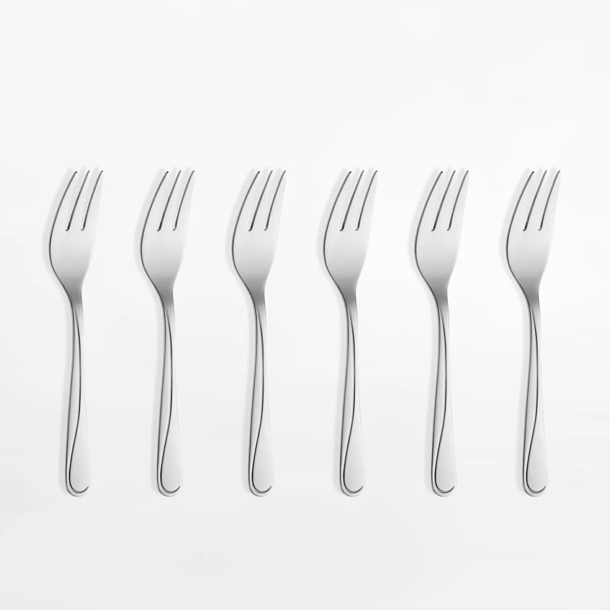 Komplet 6 widelczyków do ciasta MANGO