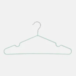 Komplet 5 wieszaków na ubrania zielone