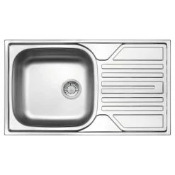 Komplet - zlewozmywak LEGATO z baterią LUNO