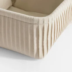 Komplet koszy do przechowywania beż, 3 sztuki