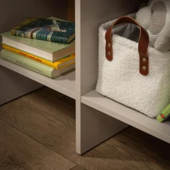 Komplet koszy do przechowywania białe, 3 sztuki