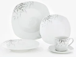 Komplet obiadowo-kawowy LIVIO, 30 elementów