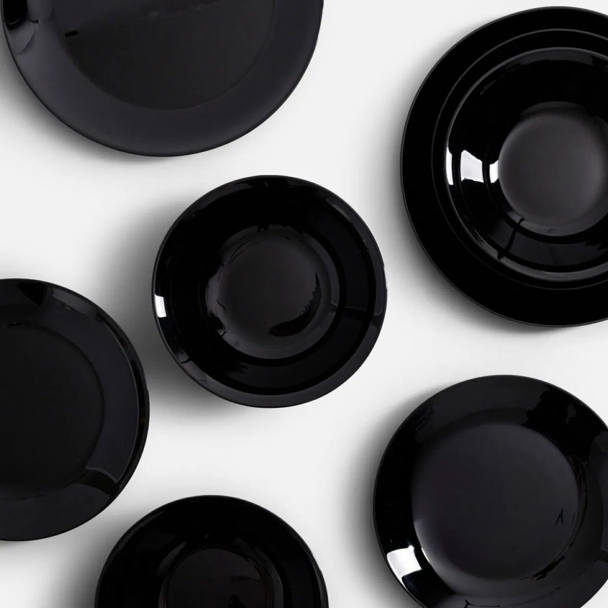 Komplet obiadowy NOIR, 18 elementów