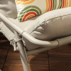 Komplet ogrodowy beżowy HUNDIGO