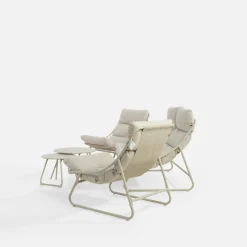 Komplet ogrodowy beżowy HUNDIGO