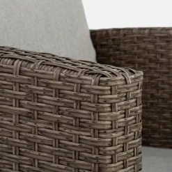 Komplet ogrodowy SELLINI brązowy