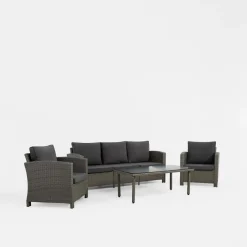 Komplet ogrodowy SELLINI szary