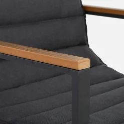 Komplet ogrodowy sofa, 2 fotele i stolik SOMEL