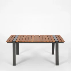 Komplet ogrodowy szary HENTILLA