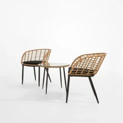 Komplet ogrodowy z technorattanu WILIONI