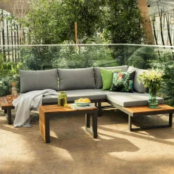 Komplet ogrodowy ze stolikiem BARU