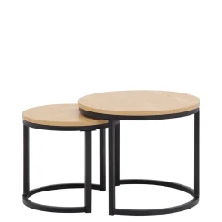 Komplet okrągłych stolików NOLIVA