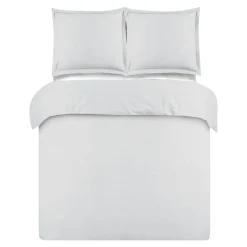 Komplet pościeli bawełnianej biała WELLIS 220x200 cm