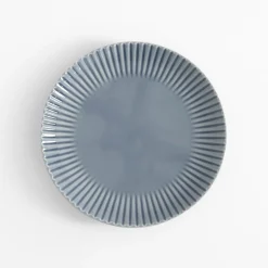 Komplet talerzy szaro-niebieski DAISY SEASIDE 18 el.