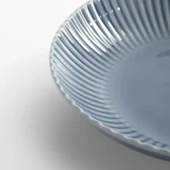 Komplet talerzy szaro-niebieski DAISY SEASIDE 18 el.