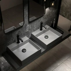 Korek do umywalki bidetu uniwersalny CLICK-CLACK czarny NHC N10U