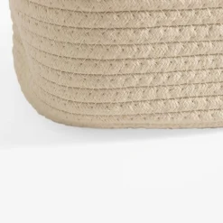 Kosz do przechowywania biały 32x28x15 cm