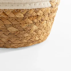 Kosz do przechowywania biały 21x15 cm