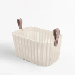 Kosz do przechowywania biały 29x18x14,5 cm