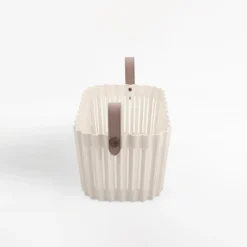 Kosz do przechowywania biały 29x18x14,5 cm