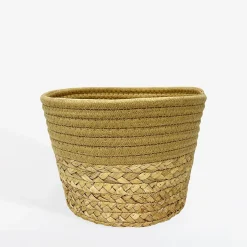 Kosz do przechowywania brązowy 21x15 cm