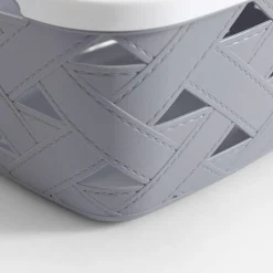 Kosz do przechowywania szary 26x19,4x13,8 cm