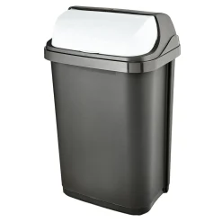 Kosz na śmieci grafitowy RASMUS 25 L